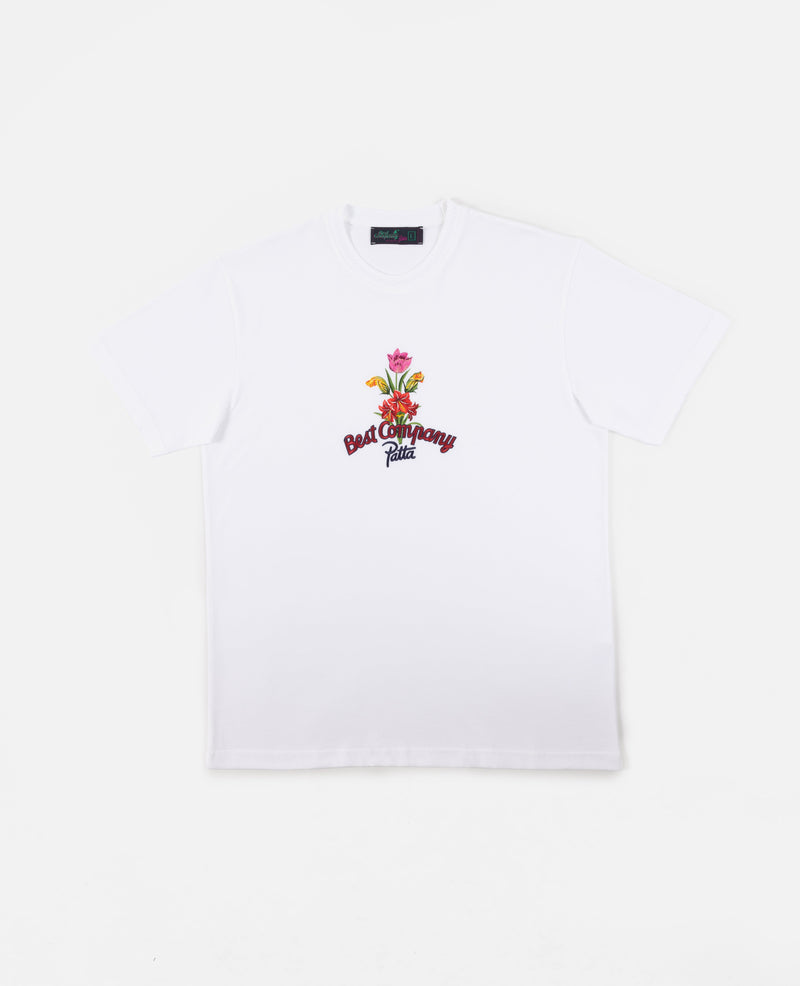 Patta x Best Company Faya Lobi T-Shirt (Optical White)